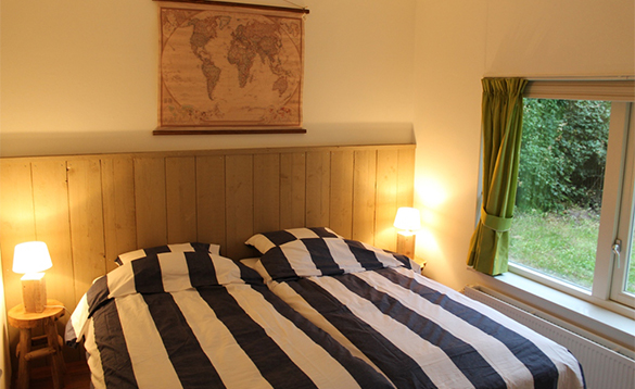 Bedroom in a villa at Nautic Rentals, Oude Tonge/