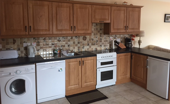 Kitchen at Greenville self-catering, Carrigallen/