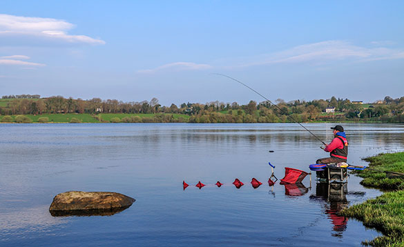 scenic lake fishing on the Erne System/