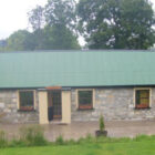 Stone built bungalow with green roof